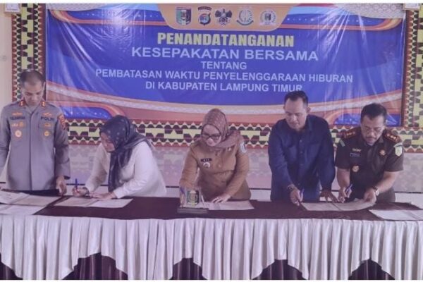 Resmi! Pemkab dan Forkopimda Lampung Timur Batasi Jam Hiburan, Maksimal Pukul 17.00 WIB