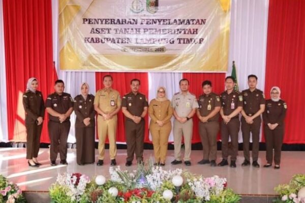 27 Tahun Terkatung-katung, Aset Tanah Pemkab Lampung Timur Senilai Rp1,27 Miliar Akhirnya Diselamatkan