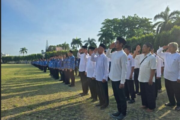 Tingkatkan Nasionalisme, Mantan Napiter dan Pengikut Jemaah Islamiyah Lampung Ikuti Upacara Hari Lahir Pancasila Tahun 2026