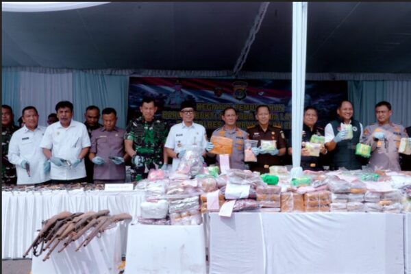 Pemprov Lampung Dukung Penuh Pemberantasan Narkotika, Perkuat Sinergi Jaga Keamanan Lampung